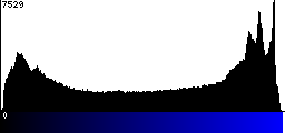 Blue Histogram