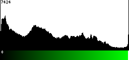 Green Histogram