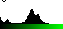 Green Histogram