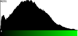 Green Histogram