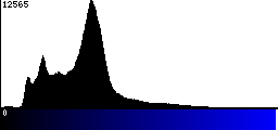 Blue Histogram