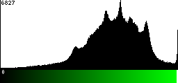 Green Histogram