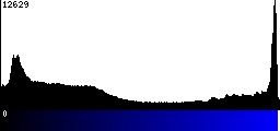 Blue Histogram