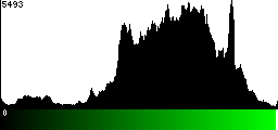 Green Histogram