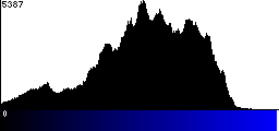 Blue Histogram