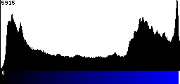 Blue Histogram