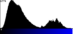 Blue Histogram