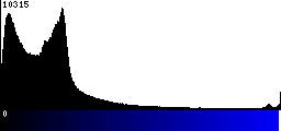 Blue Histogram
