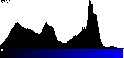 Blue Histogram