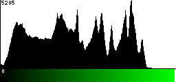 Green Histogram
