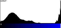 Blue Histogram
