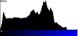 Blue Histogram