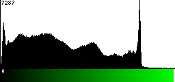Green Histogram