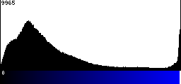 Blue Histogram