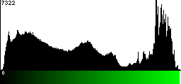 Green Histogram