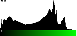 Green Histogram
