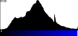 Blue Histogram