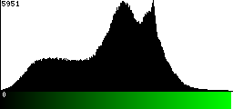 Green Histogram