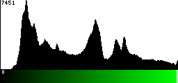 Green Histogram