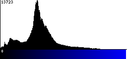 Blue Histogram