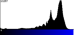 Blue Histogram