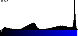 Blue Histogram
