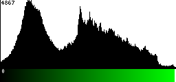 Green Histogram