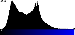 Blue Histogram