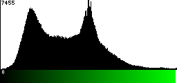 Green Histogram