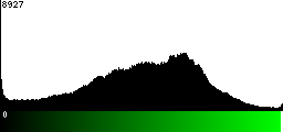 Green Histogram