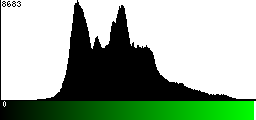 Green Histogram
