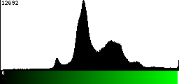 Green Histogram