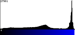 Blue Histogram
