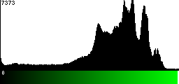 Green Histogram