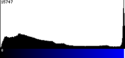 Blue Histogram