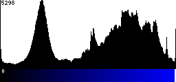 Blue Histogram