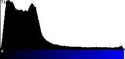 Blue Histogram