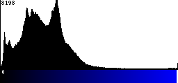 Blue Histogram