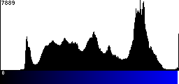Blue Histogram