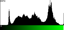 Green Histogram