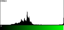 Green Histogram