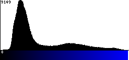 Blue Histogram