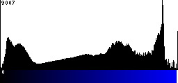 Blue Histogram