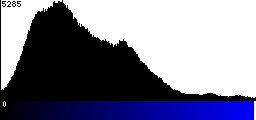 Blue Histogram