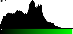 Green Histogram