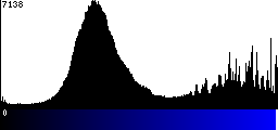 Blue Histogram
