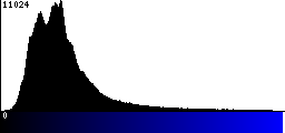 Blue Histogram
