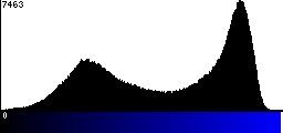 Blue Histogram
