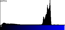 Blue Histogram