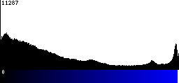 Blue Histogram